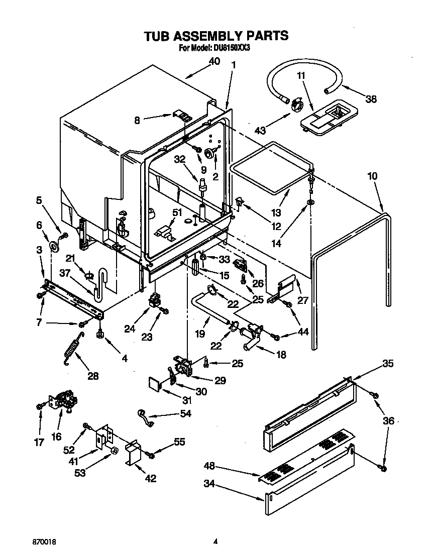 Tub assembly