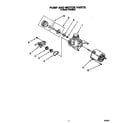 Roper WU3006X5 pump and motor diagram