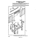 Whirlpool 1AHF25090 accessory kit parts diagram