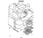 Whirlpool RB160PXL4 oven diagram