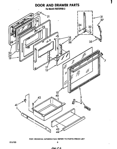 Door and drawer