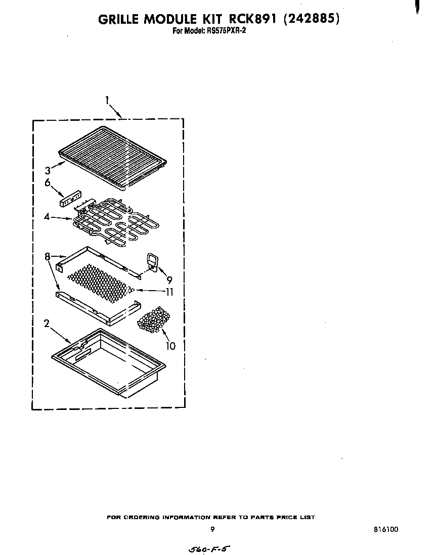 Grille rck 891 (242885)