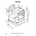Whirlpool RS575PXR0 oven diagram