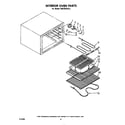Whirlpool RS575PXR0 interior oven diagram