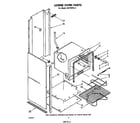 Whirlpool RB170PXL3 lower oven diagram