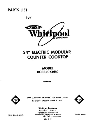 Front cover