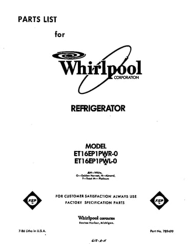 Front cover