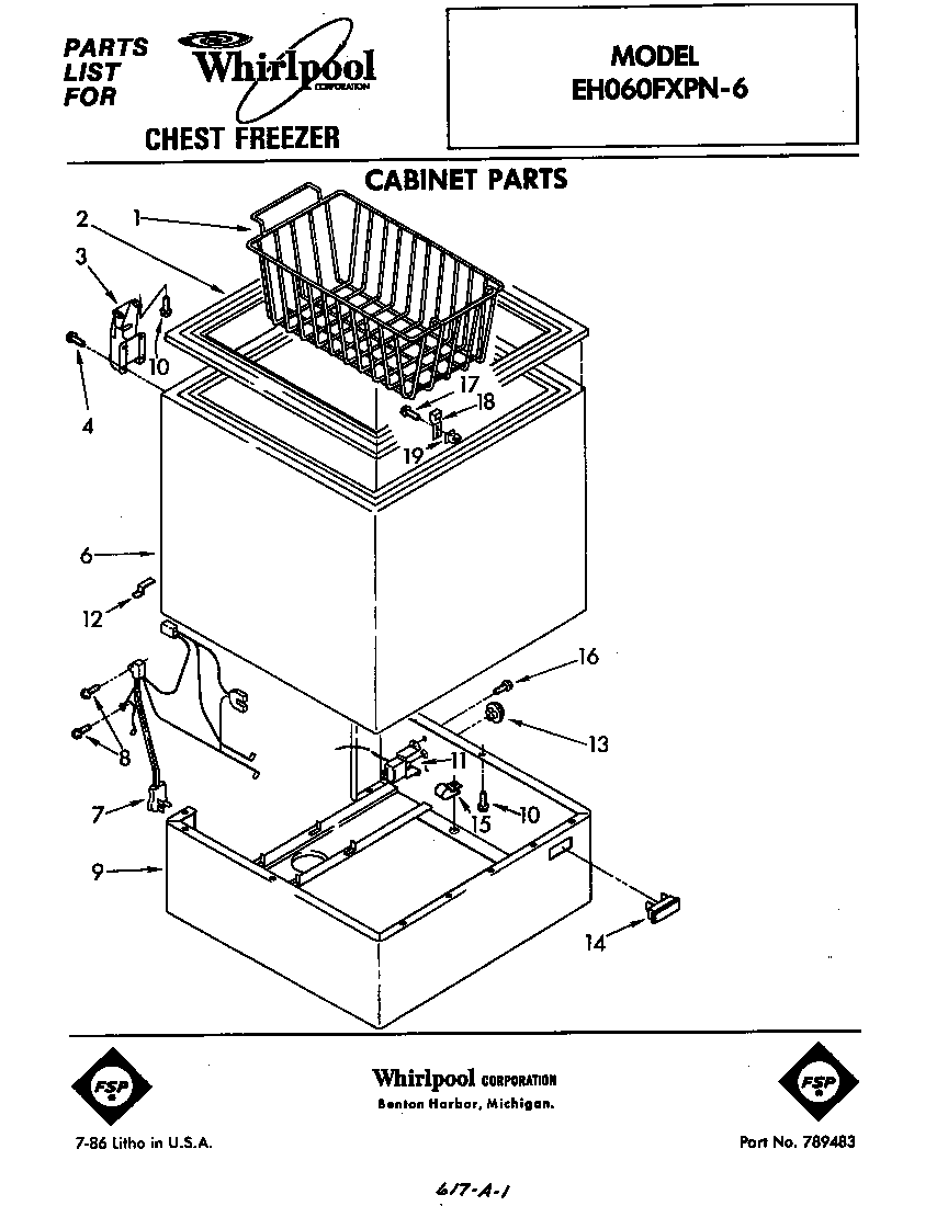 Parts diagram