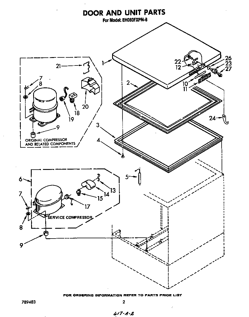 Parts diagram