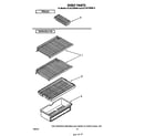 Whirlpool EL15CCXRWR0 shelf diagram