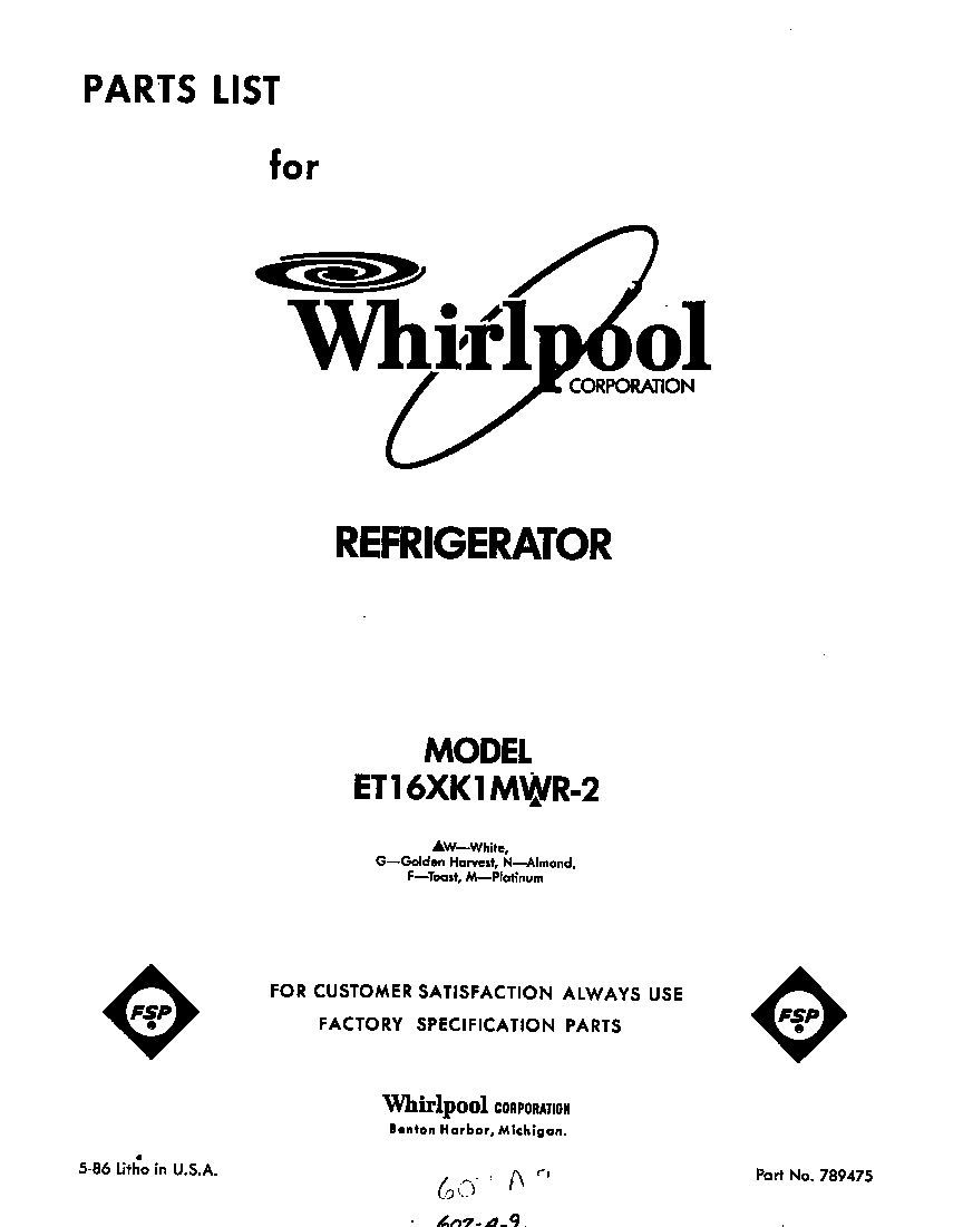 Front cover