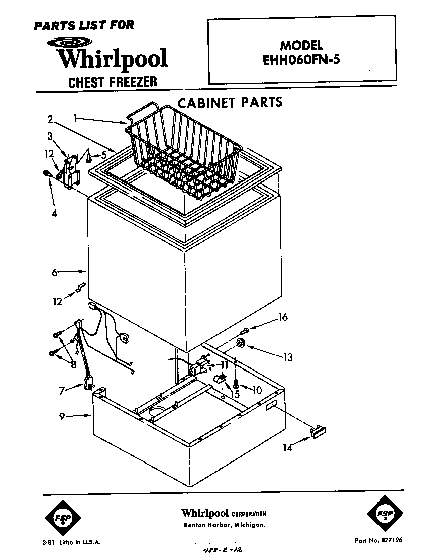 Parts diagram