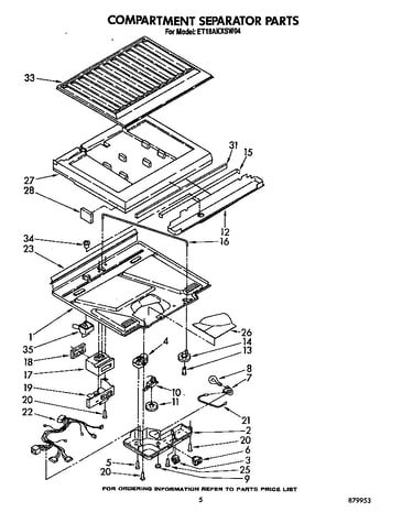 Compartment separator