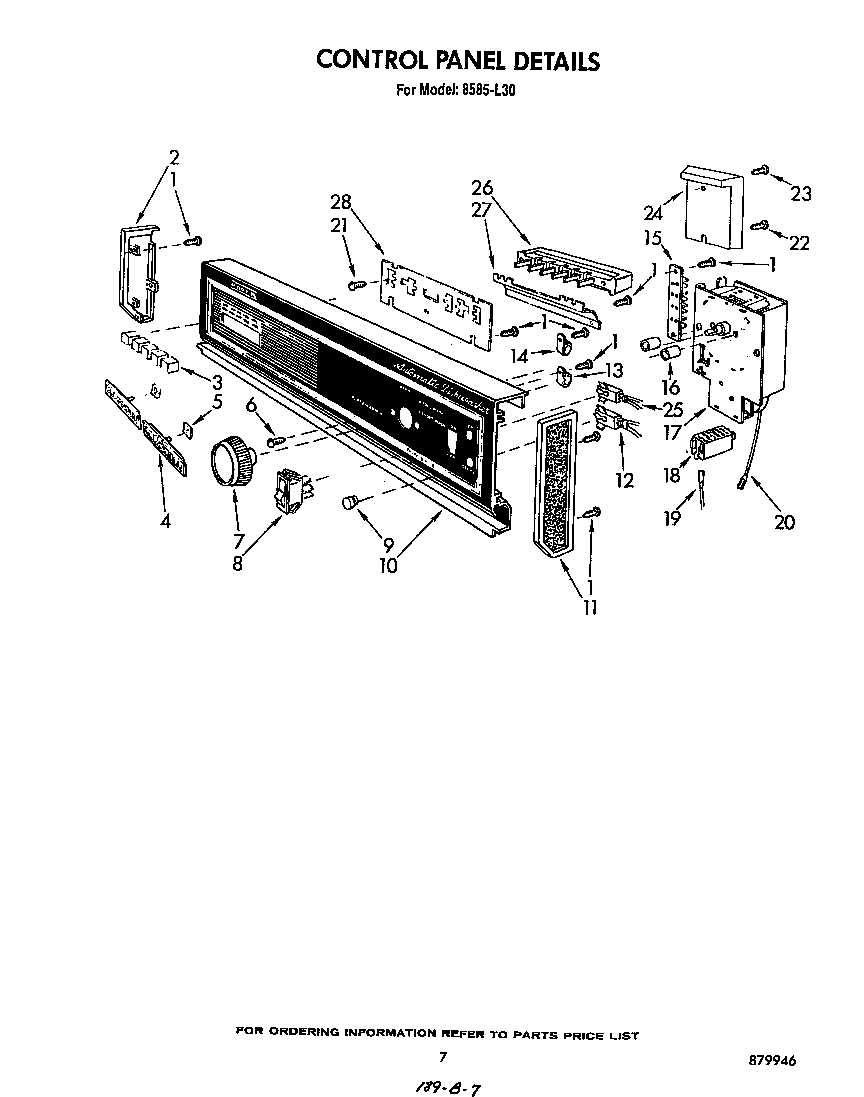 Control panel