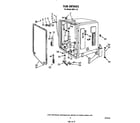 Roper 8587L10 tub diagram