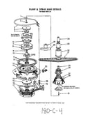 Pump and spray arm