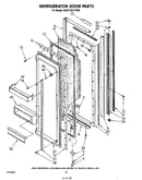 Refrigerator door