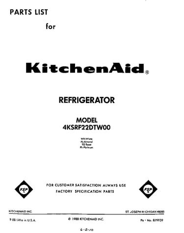Front cover