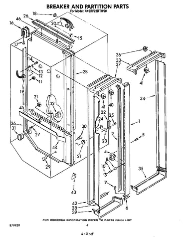 Breaker and partition