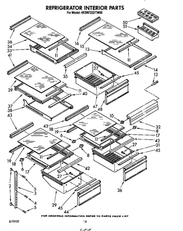 Refrigerator interior
