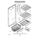 KitchenAid KRFF15MTWH00 breaker and shelf diagram