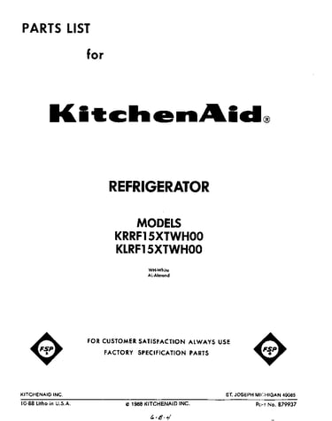 Front cover