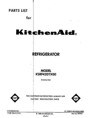 Front cover