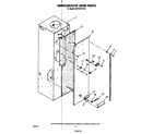 KitchenAid KSRF42DTX00 refrigerator liner diagram