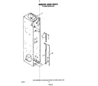 KitchenAid KSRF42DTX00 freezer liner diagram