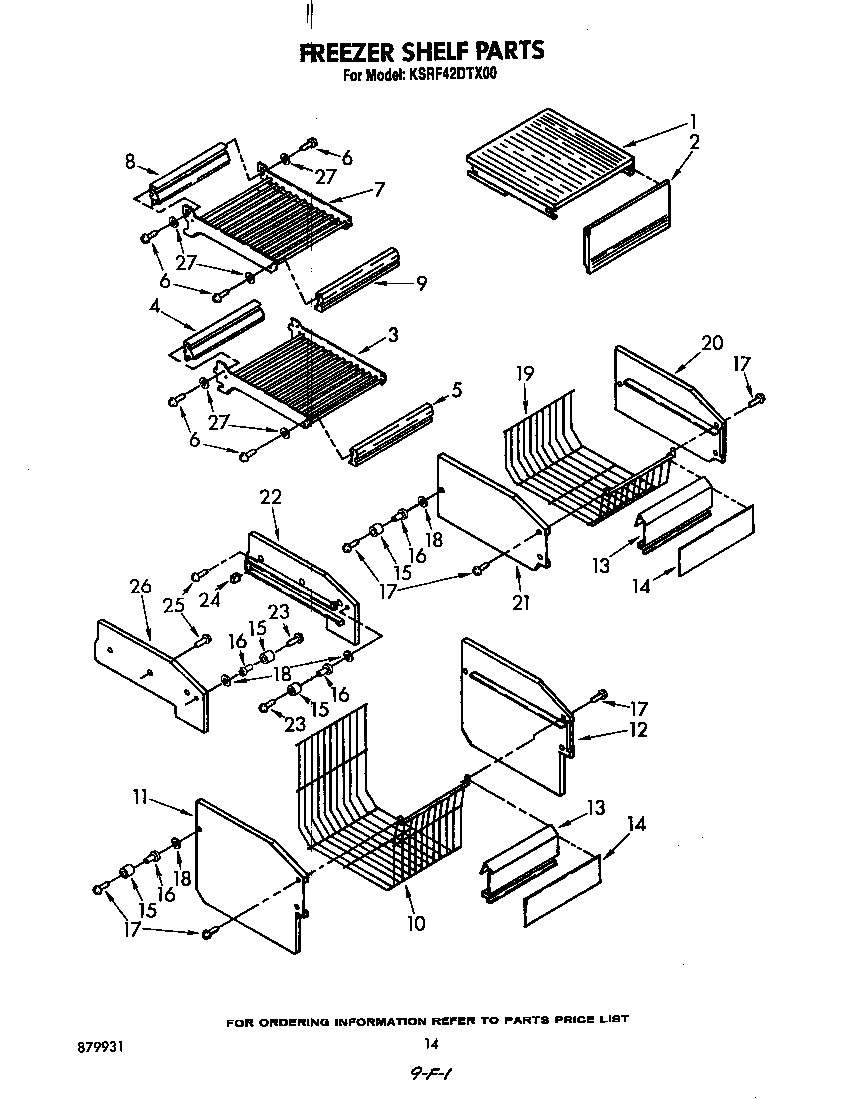 FREEZER SHELF