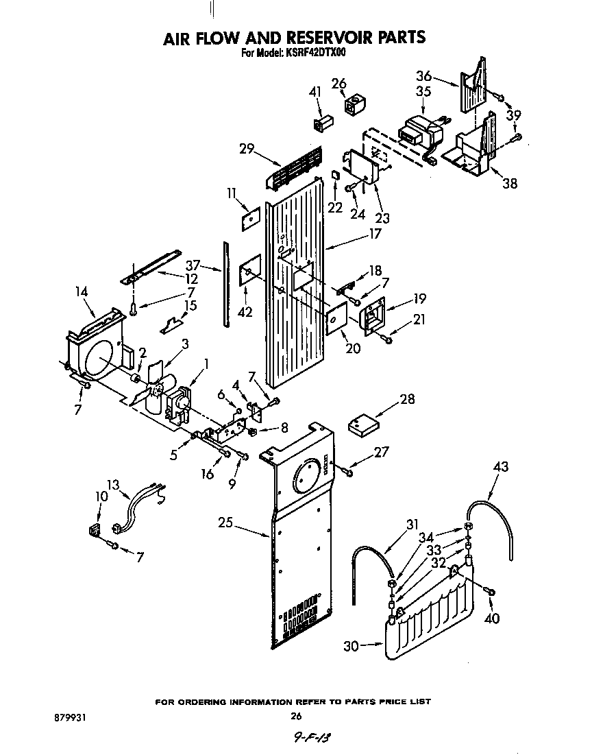 AIR FLOW AND RESERVOIR