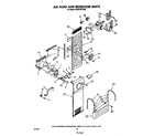 KitchenAid KSRF42DTX00 air flow and reservoir diagram