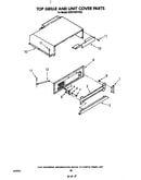Top grille and unit cover