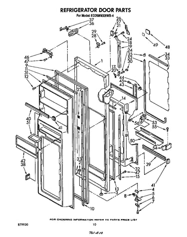 Refrigerator door