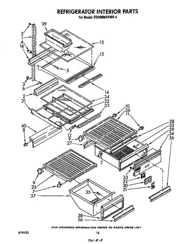 Refrigerator interior