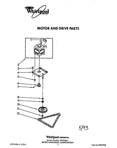 Motor and drive