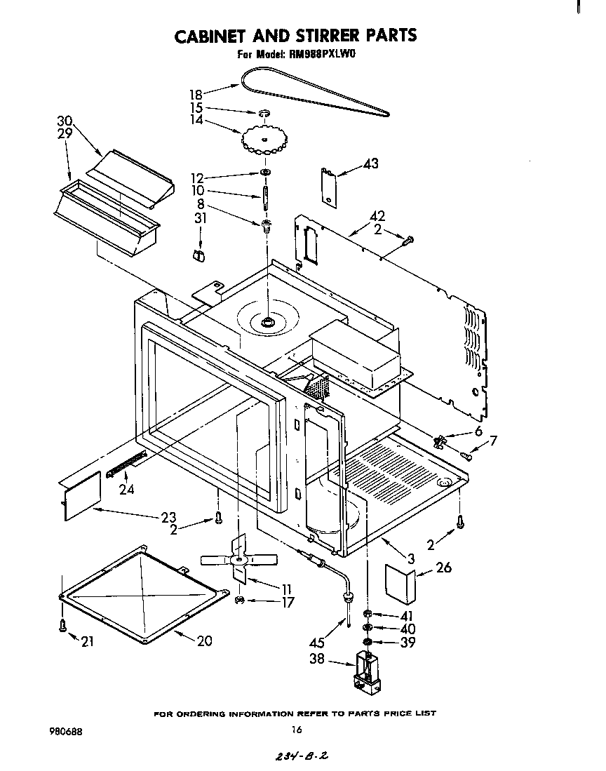 CABINET AND STIRRER