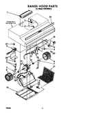 Range hood parts