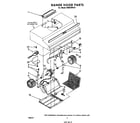 Whirlpool RH8330XLS range hood parts diagram