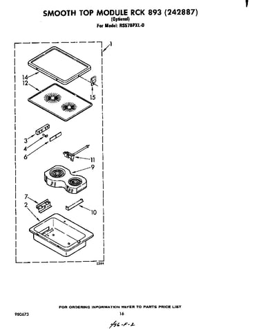 Smooth top rck 893 (242887)