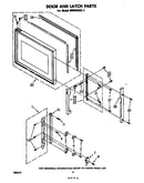 Door and latch