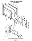 Door and latch