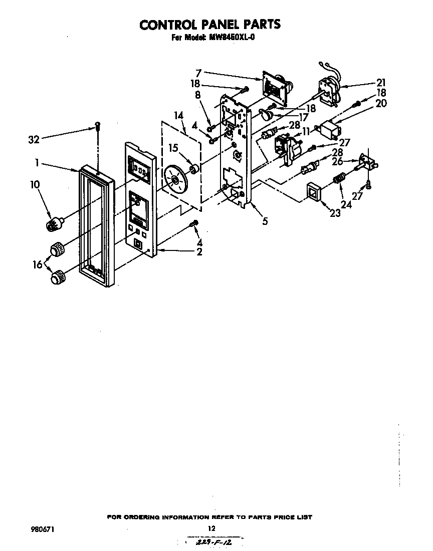 Control panel