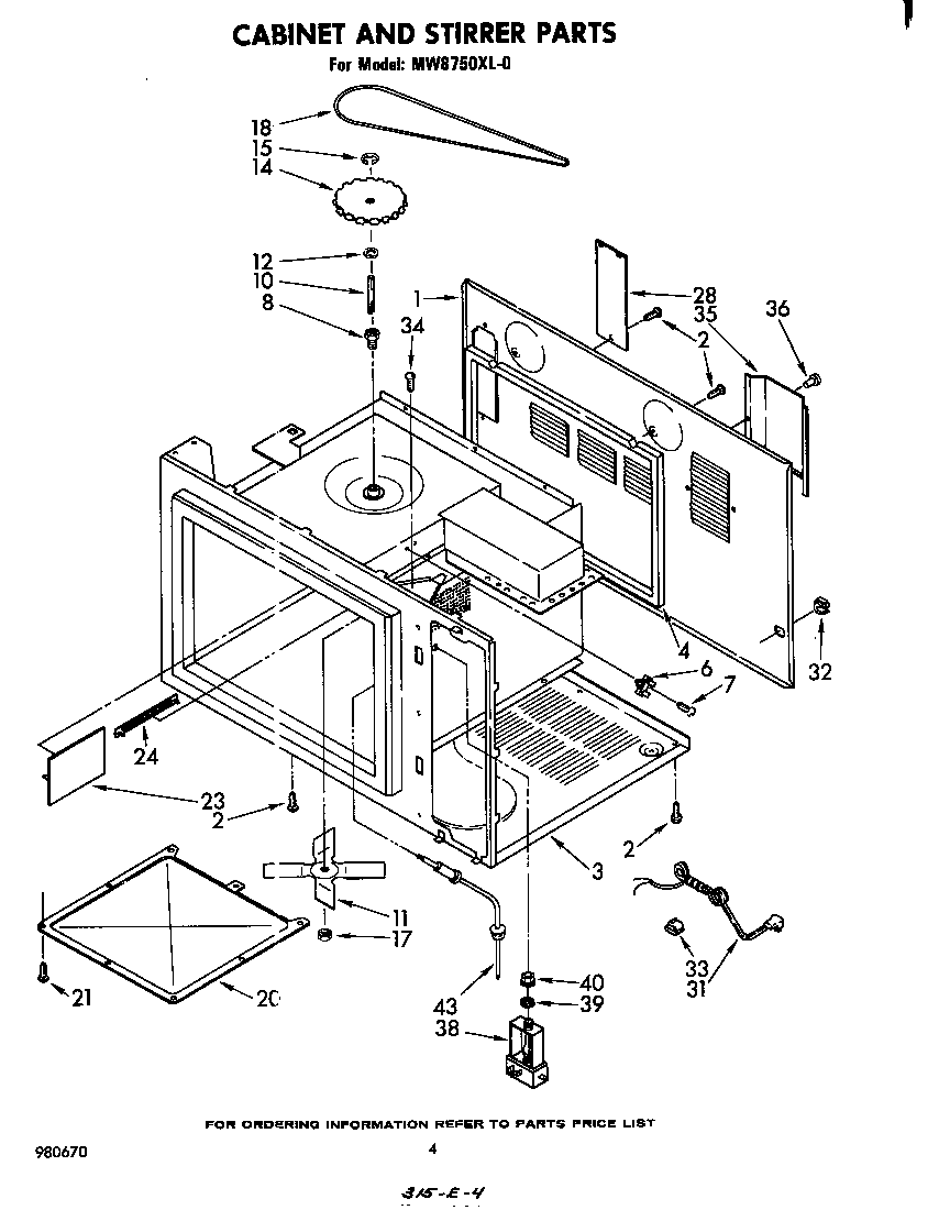 CABINET AND STIRRER