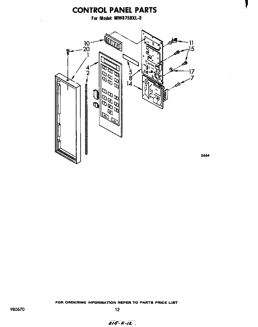 Control panel