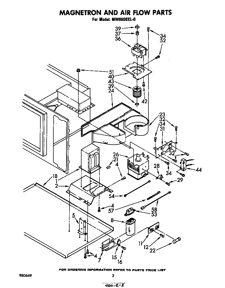 MAGNETRON AND AIR FLOW