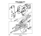Whirlpool MW8300XL0 wiring harness diagram