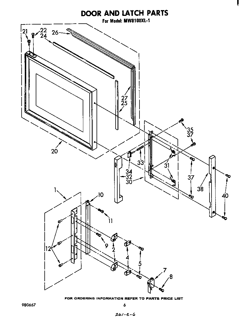 DOOR AND LATCH