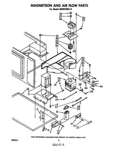 Magnetron and air flow