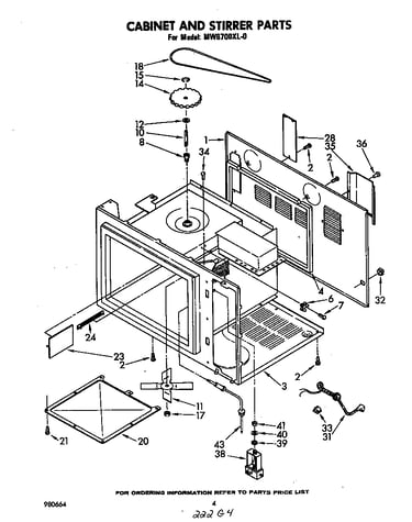 Cabinet and stirrer